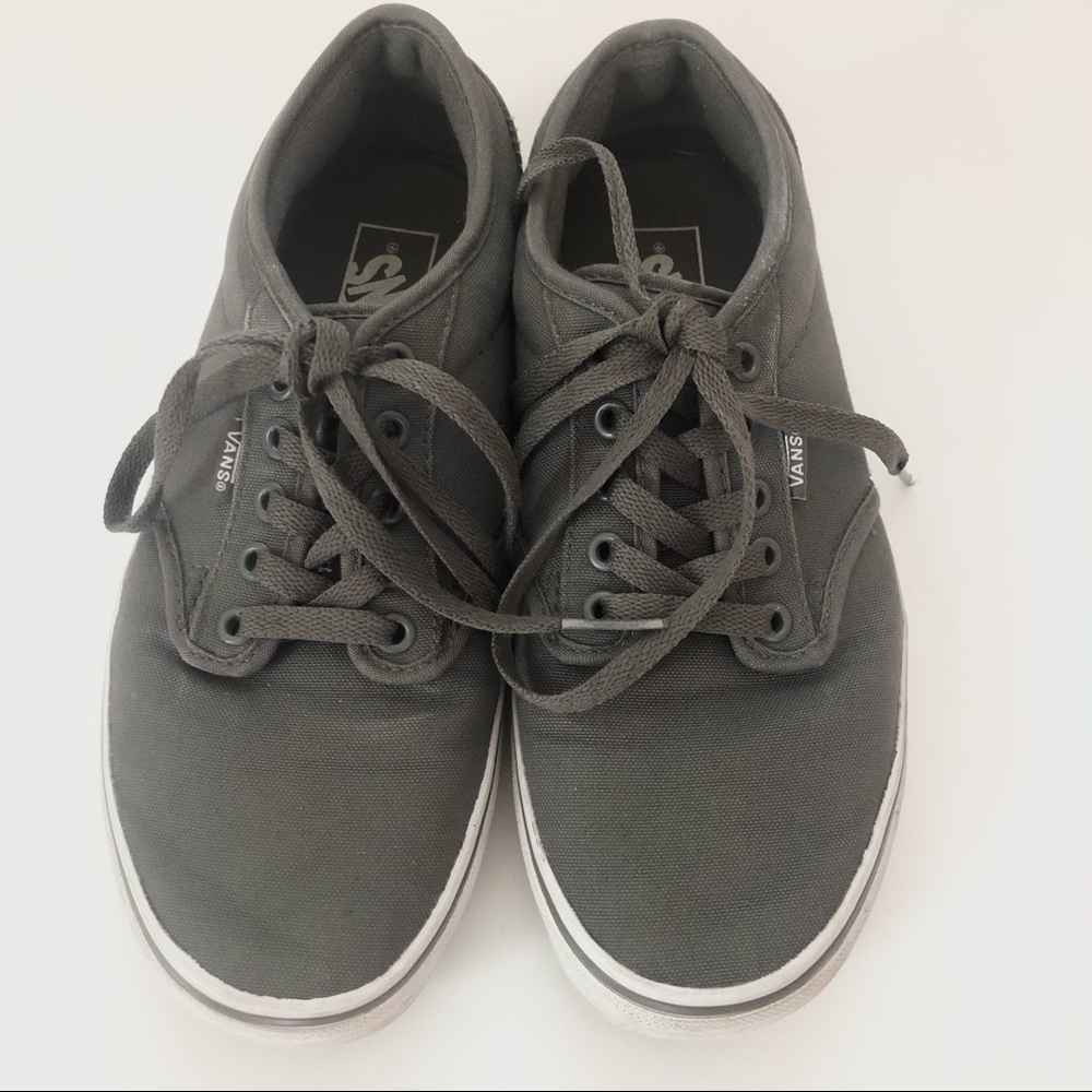 Vans Off The Wall Men’s Grey Tennis Shoes
